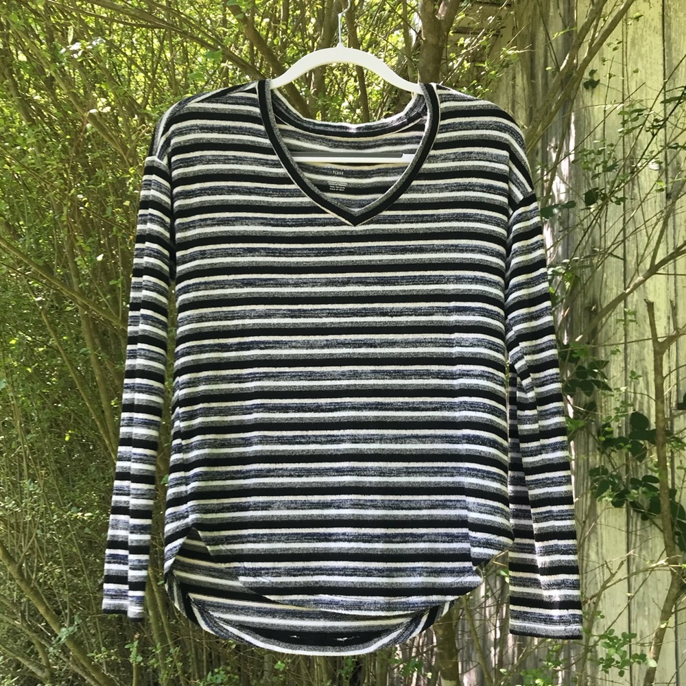 Lightweight striped sweater